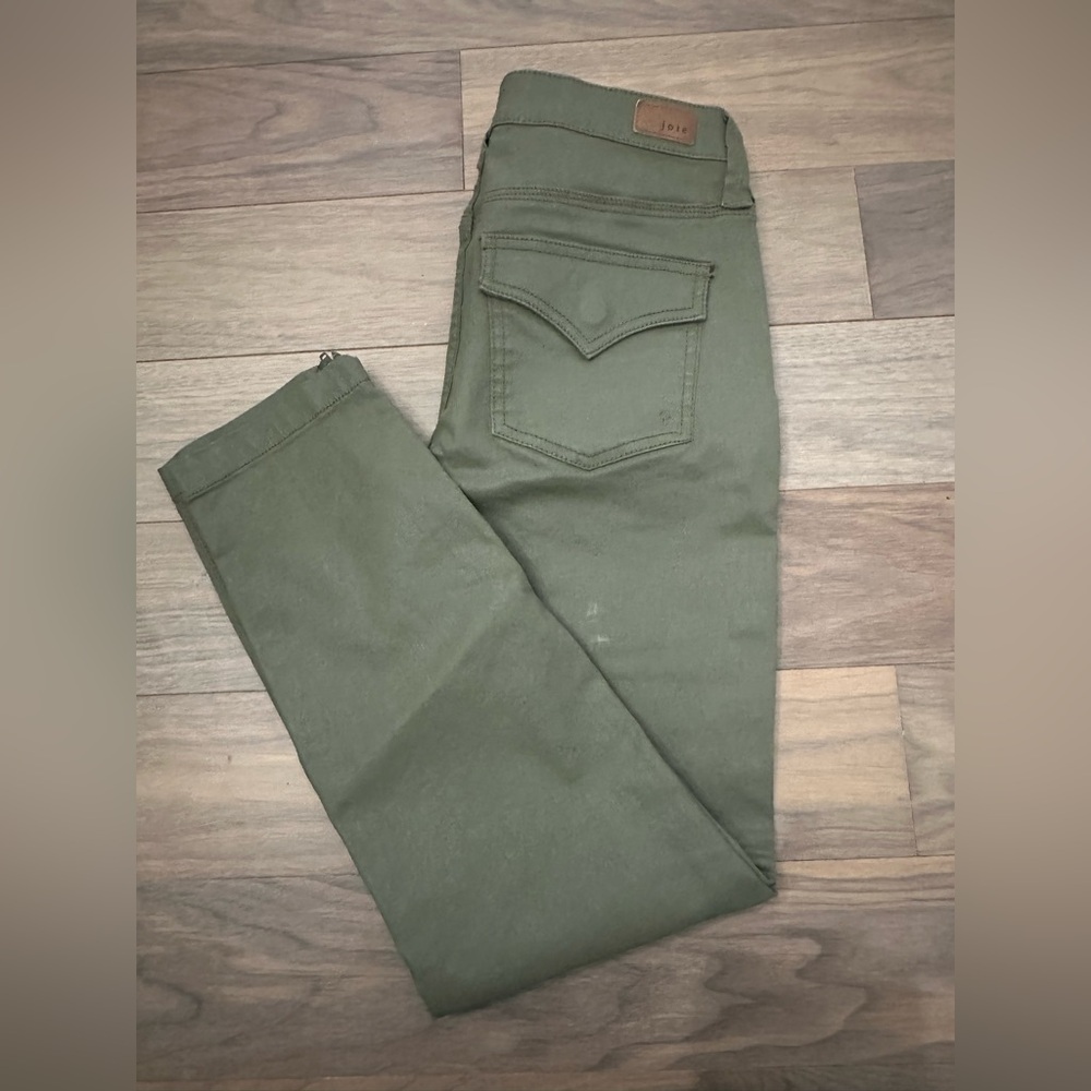 Joie Women's Green Ankle Jeans